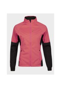 Kurtka do narciarstwa biegowego damska Halti Falun Softshell XCT. Kolor: różowy. Materiał: softshell. Sezon: zima. Sport: narciarstwo #1