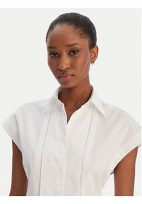 BOSS Koszula Bireny 50553703 Biały Slim Fit. Kolor: biały. Materiał: bawełna #4