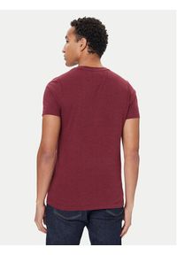 TOMMY HILFIGER - Tommy Hilfiger T-Shirt Logo MW0MW11797 Czerwony Regular Fit. Kolor: czerwony. Materiał: bawełna #4