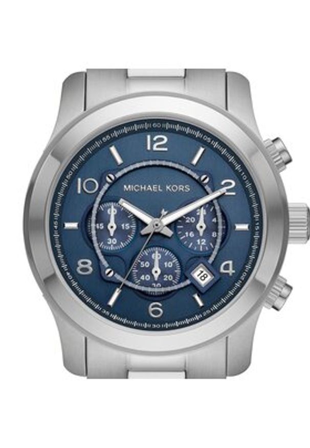 Michael Kors Zegarek Runway MK9105 Srebrny. Kolor: srebrny. Materiał: syntetyk