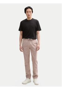 Tom Tailor Spodnie materiałowe 1044716 Beżowy Regular Fit. Kolor: beżowy. Materiał: bawełna #4
