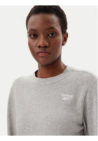 Reebok Bluza 100012556 Szary Regular Fit. Kolor: szary. Materiał: syntetyk, bawełna #5