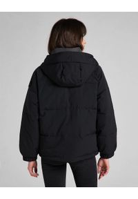 Lee - LEE SHORT PUFFER DAMSKA KURTKA ZIMOWA BLACK L56HXW01. Sezon: zima #4