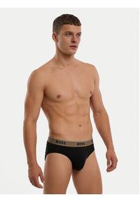 BOSS Komplet slipów 50554683 Czarny. Kolor: czarny. Materiał: bawełna #4