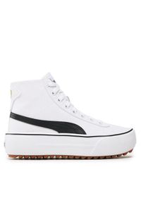 Puma Sneakersy Kaia Mid Cv 384409 01 Biały. Kolor: biały. Materiał: materiał