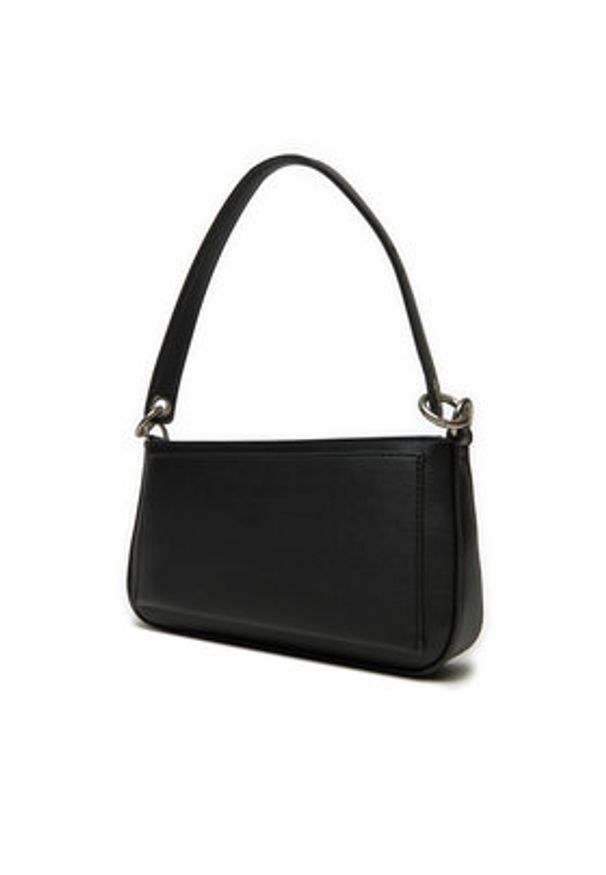 Calvin Klein Jeans Torebka Sculpted Shoulder Pouch25 Mono K60K610679 Czarny. Kolor: czarny. Materiał: skórzane