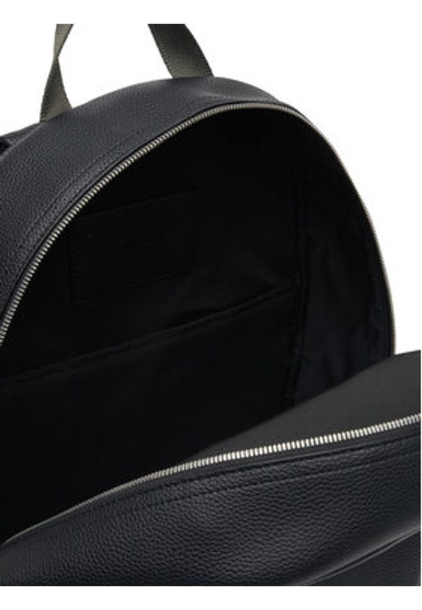 Calvin Klein Jeans Plecak Cargo Backpack 43 LV04G3158G Czarny. Kolor: czarny. Materiał: skóra