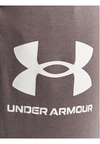 Under Armour Spodnie dresowe Ua Rival Terry 1361642 Szary Regular Fit. Kolor: szary. Materiał: dresówka, bawełna