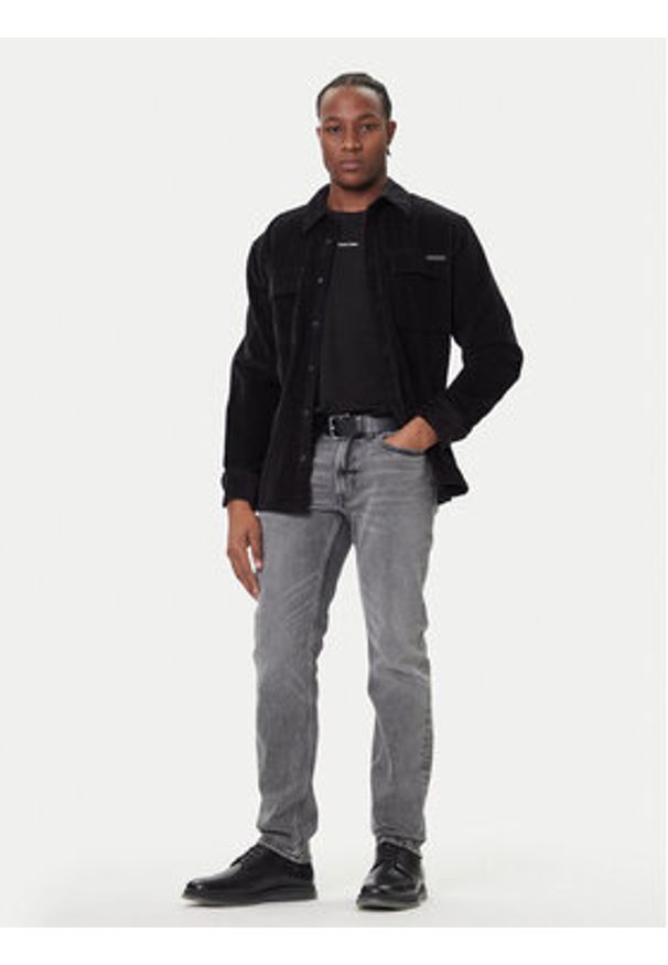 Calvin Klein Jeans Jeansy LV04RD705G Szary Slim Fit. Kolor: szary