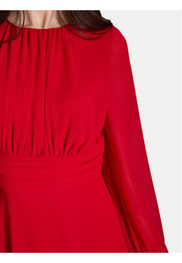 Swing Sukienka koktajlowa 5AI09000 Czerwony Regular Fit. Kolor: czerwony. Materiał: syntetyk. Styl: wizytowy