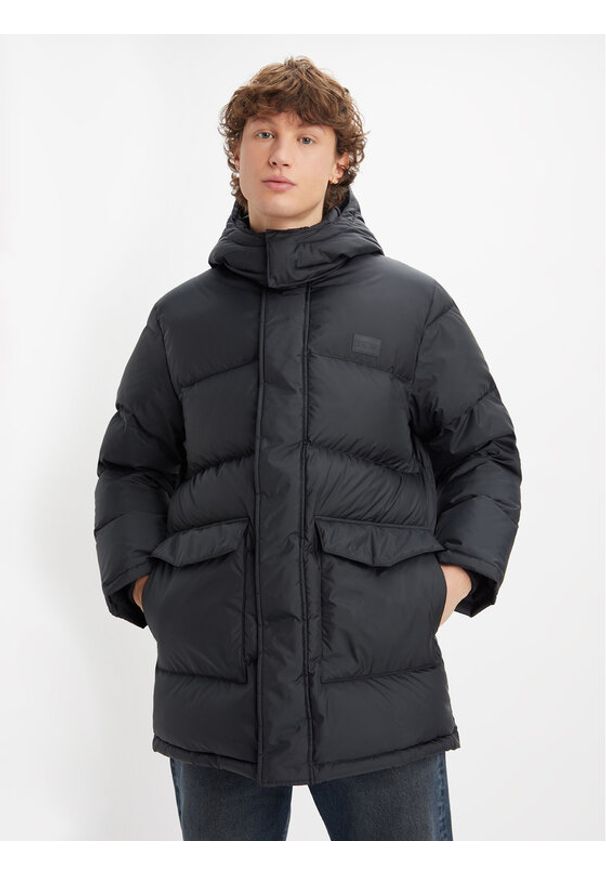 Levi's® Kurtka puchowa Laurel A5627-0000 Czarny Regular Fit. Kolor: czarny. Materiał: syntetyk