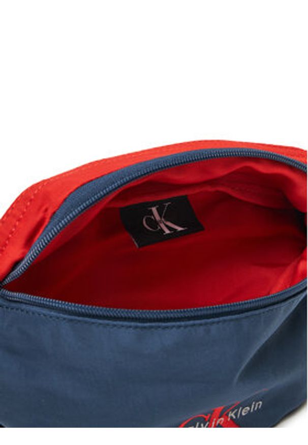 Calvin Klein Nerka Bold Waistbag LV04D3116G Granatowy. Kolor: niebieski. Materiał: materiał