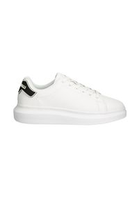 Just Cavalli - JUST CAVALLI Białe sneakersy Fondo Ursa Dis. 2, Rozmiar 37. Kolor: biały