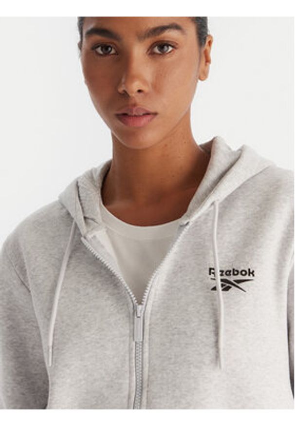 Reebok Bluza Viola RK25171CCW Szary Regular Fit. Kolor: szary. Materiał: syntetyk