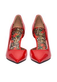 Eva Minge Szpilki EO-ZIA-24178-21 Czerwony. Kolor: czerwony. Materiał: skóra. Obcas: na szpilce #7