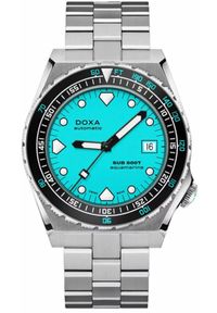 Zegarek Męski DOXA 600T Aquamarine DOXA SUB 861.10.241.10. Materiał: materiał. Styl: sportowy #1