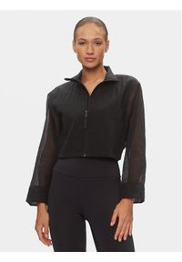 Calvin Klein Performance Wiatrówka 00GWS4O516 Czarny Relaxed Fit. Kolor: czarny. Materiał: syntetyk #1