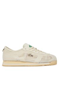 Lacoste Sneakersy Club-Low Leather 7-49SFA0102 Écru. Materiał: materiał