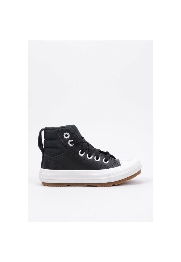 Buty sportowe Casual Dziecięce Converse All-Star Berkshire Czarny. Okazja: na co dzień. Kolor: czarny, brązowy, wielokolorowy. Materiał: tkanina, skóra. Model: Converse All Star