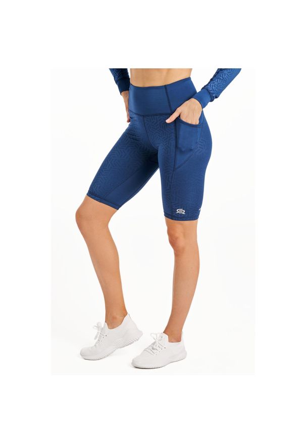 ROUGH RADICAL - Spodenki fitness damskie Rough Radical Speed X Shorts. Kolor: niebieski. Sport: fitness