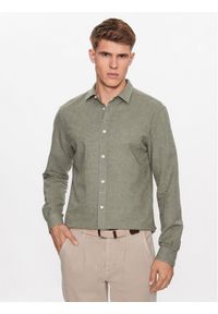Only & Sons Koszula 22012321 Zielony Slim Fit. Kolor: zielony. Materiał: bawełna #1