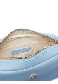 TOMMY HILFIGER - Tommy Hilfiger Torebka Th Essential Camera Bag AW0AW18370 Błękitny. Kolor: niebieski. Materiał: skórzane #4