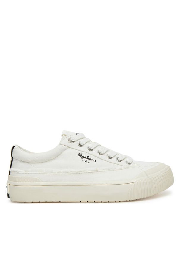 Pepe Jeans Tenisówki Ben Fresh W PLS31589 Biały. Kolor: biały. Materiał: materiał