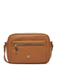 Torebka Beverly Hills Polo Club. Kolor: brązowy