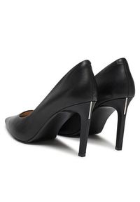 Calvin Klein Szpilki Pump 90 Pointy Hw Bar Lth HW0HW02527 Czarny. Kolor: czarny. Materiał: skóra. Obcas: na szpilce