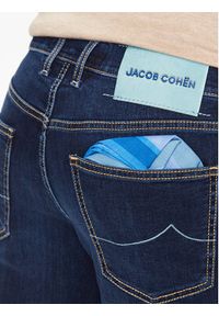 Jacob Cohën Szorty jeansowe Nicolas U O E01 31 S 3621 Niebieski Slim Fit. Kolor: niebieski. Materiał: bawełna, jeans