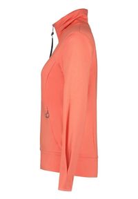 LUHTA - Sweter Damski Luhta Ebbo. Kolor: czerwony. Materiał: polar, materiał. Sport: turystyka piesza