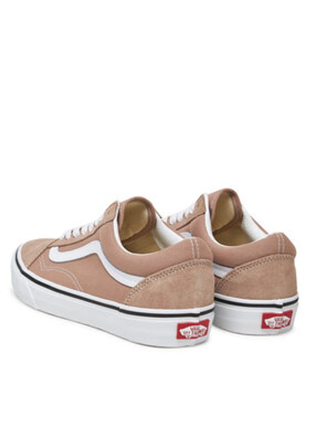 Vans Tenisówki Old Skool VN000D6WE2V1 Beżowy. Kolor: beżowy. Materiał: zamsz, skóra