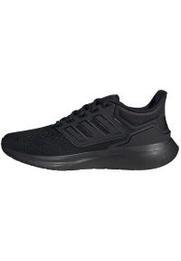 Adidas - Buty do biegania adidas EQ21 Run W H00545 czarne. Zapięcie: sznurówki. Kolor: czarny. Materiał: syntetyk, materiał. Szerokość cholewki: normalna. Sport: bieganie #7