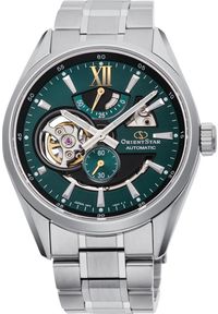 Zegarek Orient Star Zegarek męski Orient Star RE-AV0114E00B srebrny. Kolor: srebrny #1