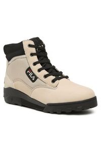 Fila Trapery Grunge II Bl Mid FFM0164.80039 Beżowy. Kolor: beżowy. Materiał: nubuk, skóra #5