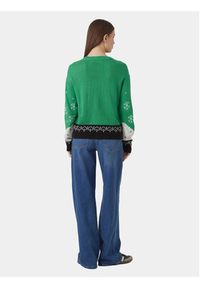 Vero Moda Sweter 10292664 Zielony Regular Fit. Kolor: zielony. Materiał: syntetyk #4