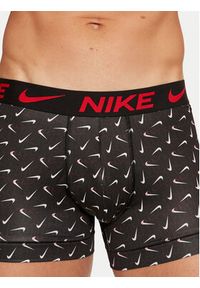 Nike Komplet 3 par bokserek 000PKE1156 Kolorowy. Materiał: syntetyk. Wzór: kolorowy