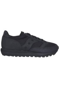 Buty do chodzenia męskie Saucony Jazz 81. Zapięcie: sznurówki. Kolor: czarny. Materiał: guma, materiał, tkanina, syntetyk. Szerokość cholewki: normalna. Sport: turystyka piesza