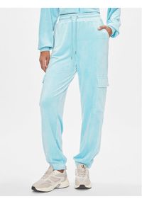 only - ONLY Spodnie materiałowe 15310721 Niebieski Regular Fit. Kolor: niebieski. Materiał: materiał