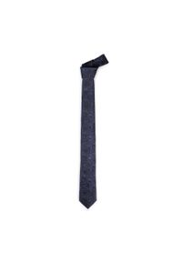 Wittchen - Krawat jedwabny wzorzysty. Kolor: niebieski, wielokolorowy, czarny. Materiał: jedwab. Styl: klasyczny, elegancki #4
