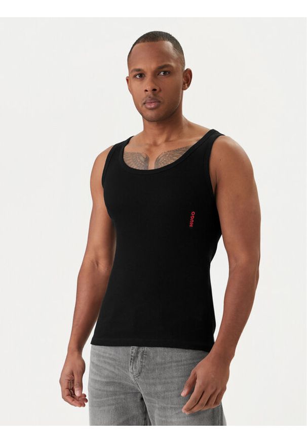 Hugo - HUGO Komplet tank topów 50545681 Kolorowy Slim Fit. Materiał: bawełna. Wzór: kolorowy