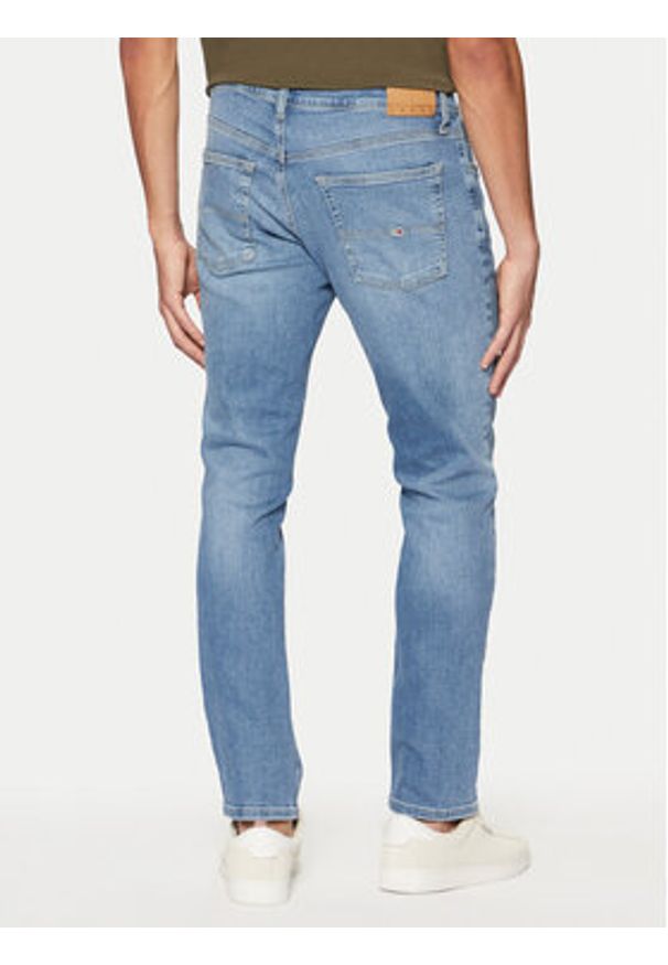 Tommy Jeans Jeansy Scanton DM0DM21137 Niebieski Slim Fit. Kolor: niebieski