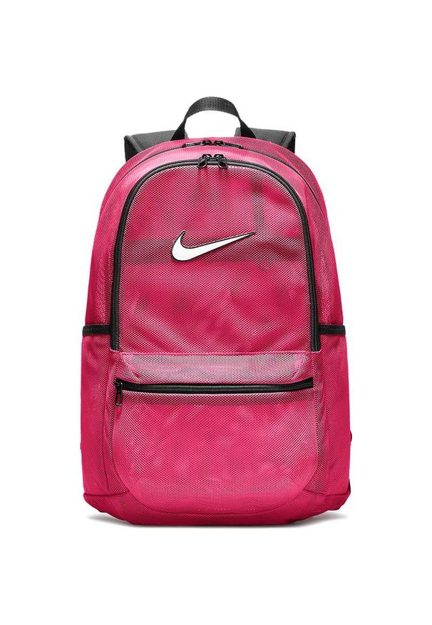 Plecak Nike Brasilia Mesh BA5388-666. Materiał: mesh. Styl: wakacyjny, sportowy