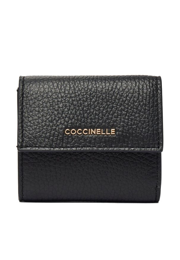 Portfel Coccinelle. Kolor: czarny