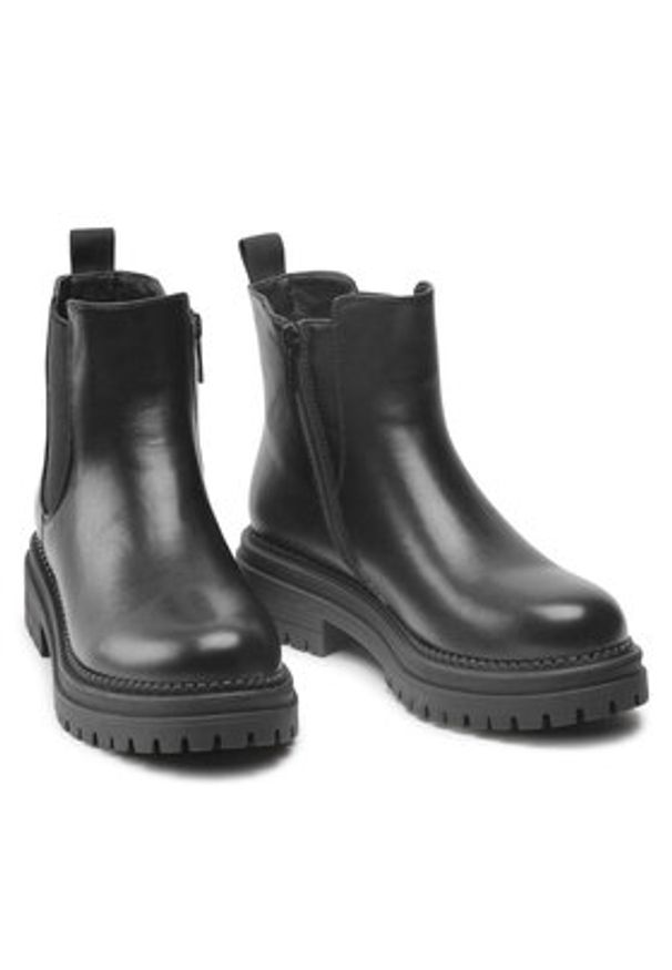 Jenny Fairy Botki WS5195-21 Czarny. Kolor: czarny. Materiał: skóra