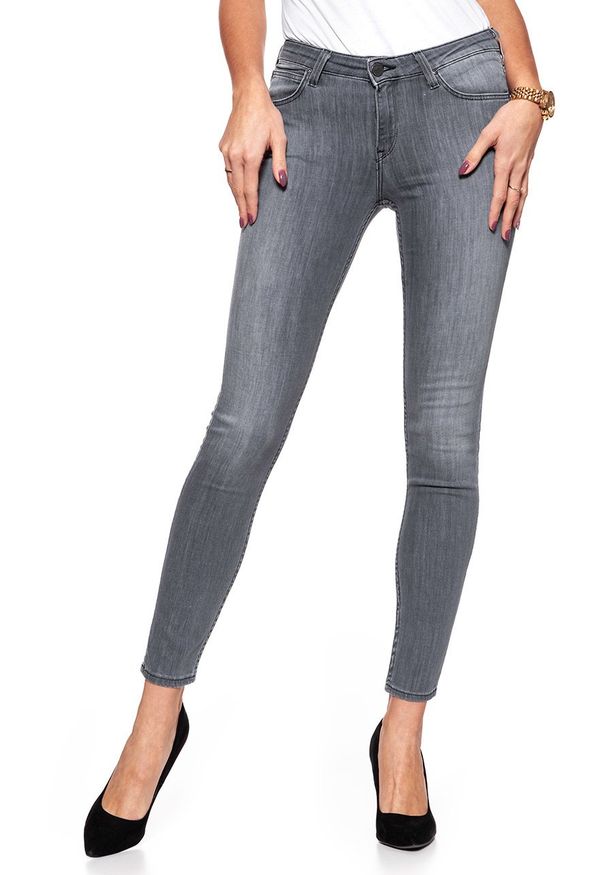 Lee - SPODNIE DAMSKIE LEE SCARLETT NEW GREY L526YEWP 112144095
