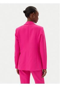 Maryley Marynarka 25EB187/M27/43AL Różowy Regular Fit. Kolor: różowy. Materiał: syntetyk #3
