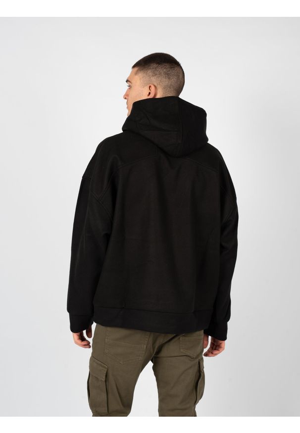 La Haine Inside Us Bluza "Unisex-LM054" | A23083Z LM054 | Mężczyzna | Czarny. Typ kołnierza: kaptur. Kolor: czarny. Materiał: acetat, elastan, poliester