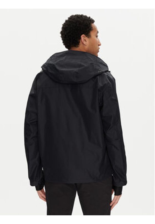 Napapijri Kurtka anorak Rainforest Next Sum NP0A4ILW Czarny Loose Fit. Kolor: czarny. Materiał: syntetyk