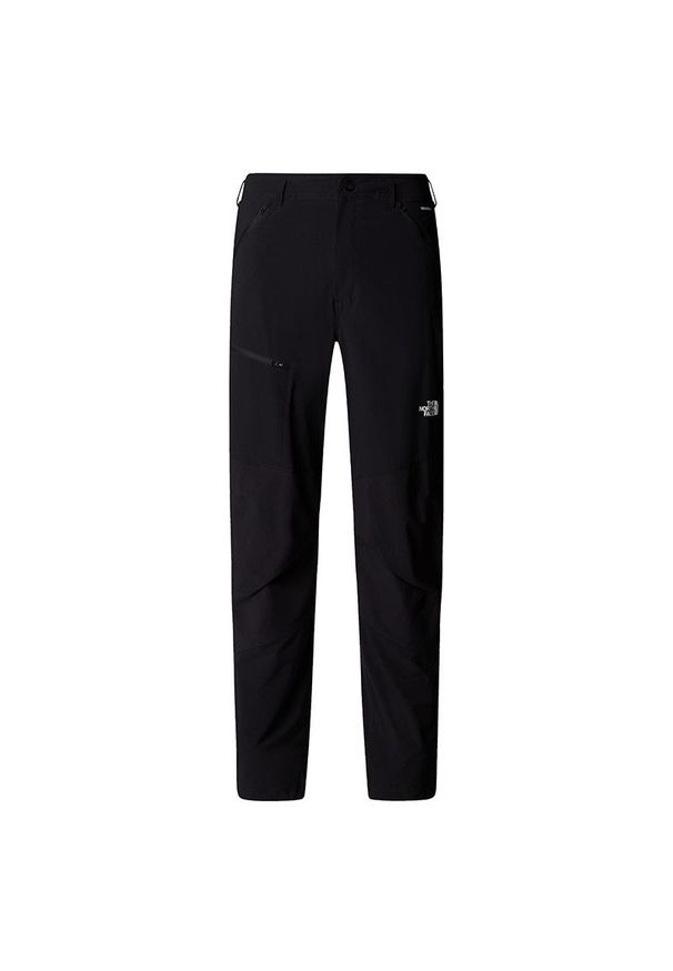 Spodnie męskie The North Face Speedlight 0A8BCAJK31 - czarne. Kolor: czarny. Materiał: materiał, nylon, elastan. Sport: wspinaczka